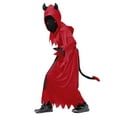 thumbnail image 5 of Utlike Boys Hallomas Halloween Set Glowing Red Eyes Robe Black Cape Kids Theme Party Dress Up Set Toddler Boy Fall Outfits Size 10 Years-12 Years, 5 of 9