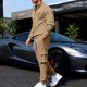 thumbnail image 2 of Kalauyu Men's Tracksuit 2 Piece Half Zipper Sweatsuit Sets Casual Jogging Athletic Suits, 2 of 9