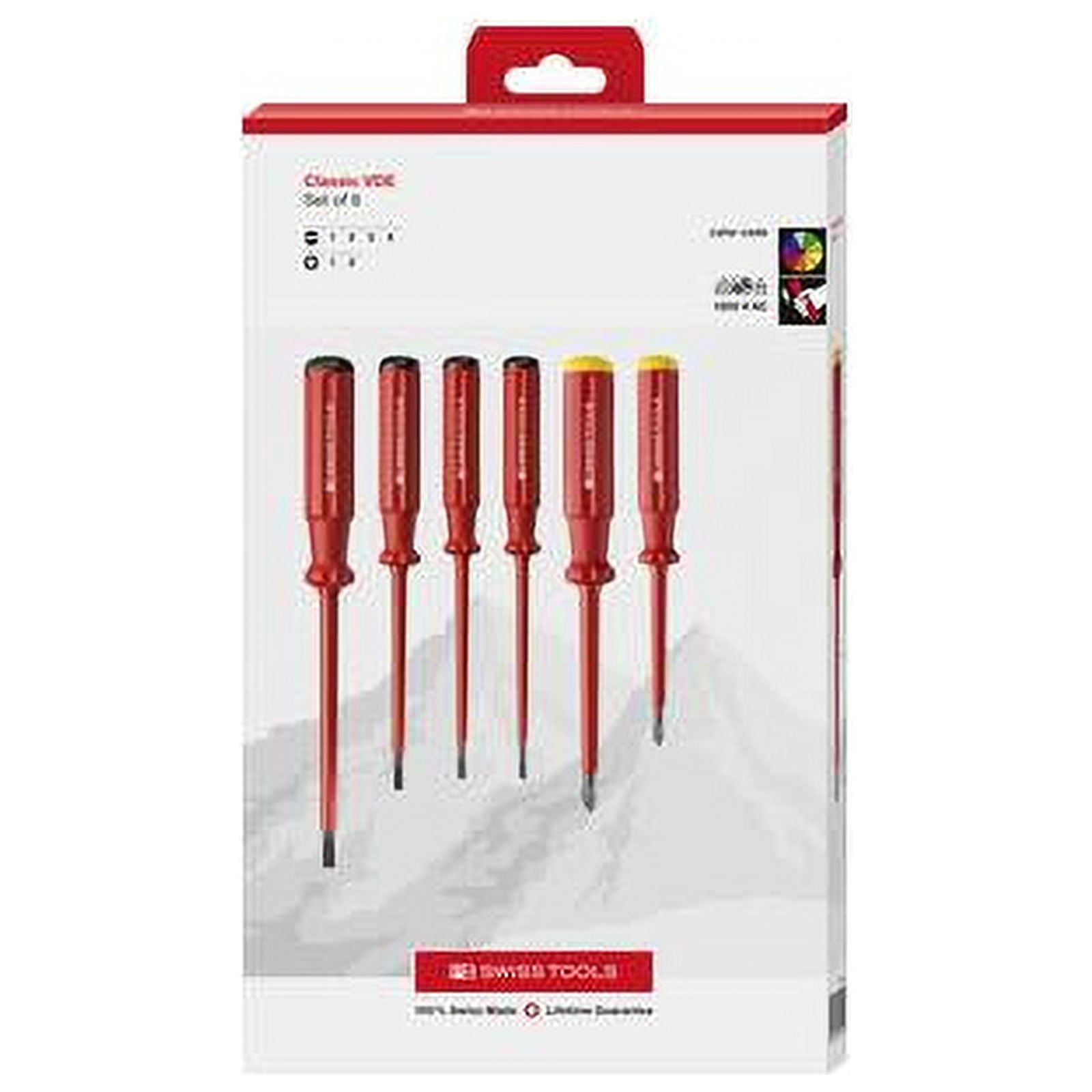 PB Swiss Tools PB 5542.CBB Classic VDE screwdriver set