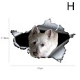 thumbnail image 1 of VALINK Fun 3D Dogs Car Sticker Window Decal Cute Waterproof Pet Puppy Laptop Sticker, 1 of 8