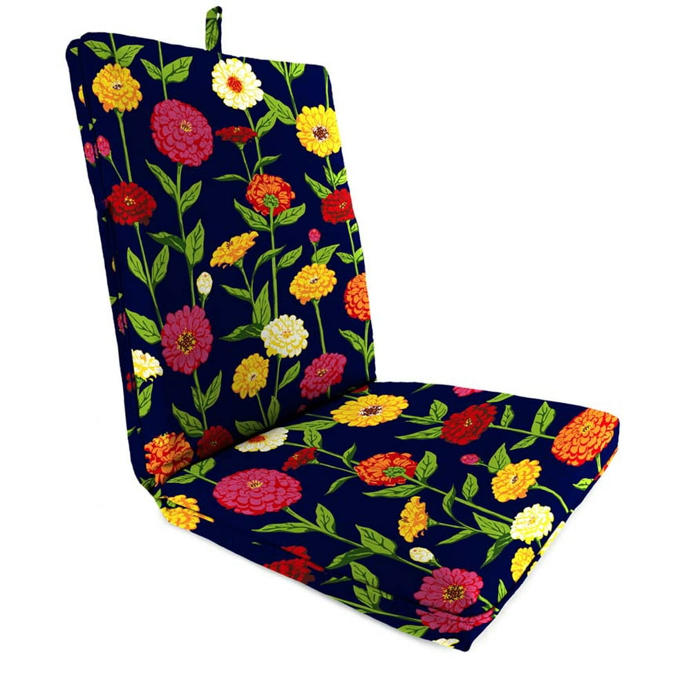 Weather-Resistant Outdoor Chair Cushion w/Ties, 19" x 17" - Walmart.com