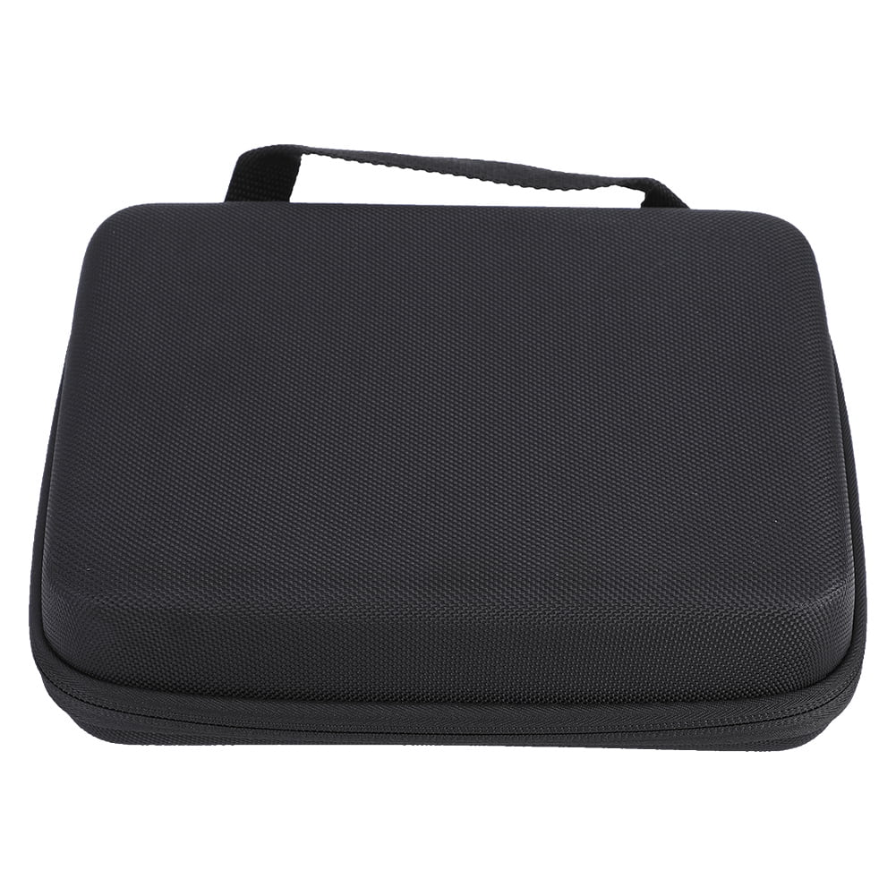 NFTIGB Action Camera Hard Protective Storage Carrying Case Box Organizer for Gopro, SJCAM, Xiaomi Yi & More - Premium Nylon Waterproof Travel Protection Cover (9.0 inches / 23 cm, Black)