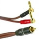 thumbnail image 3 of Conector Banana a Cable de Altavoz RCA, Cable de Altavoz RCA Macho a Conectores Banana (2Banana) 4N OFC HiFi Cable de Altavoz 2M, 3 of 5