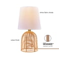 thumbnail image 5 of Globe Electric 91005989 Naomi 14" Tall Buffet Table Lamp - Rattan, 5 of 7