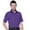 Ultramarine/Boysenberry, variant on Monterey Club Men's Ultimate Pinstripe Jersey Golf Polo Shirt #1650