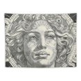 thumbnail image 5 of Autua Rococo Beauty Tapestry Wall Hanging Unique Style Graphic Tapestries Home Wall Decor Art for Living Room Bedroom Apartment Farmhouse Dorm 50x40inch, 5 of 6