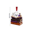 thumbnail image 3 of Fmbmuo Halloween Ghost Reading Acrylic Suncatcher Cute Window Hanging Decor For Book Lovers And Home Display, 3 of 5