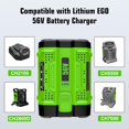 thumbnail image 5 of 2Pack 3.0Ah Replacement Battery BA2800T BA4200 BA1400 56-Volt Compatible with EGO 56 Volt CS1604 CS1804 CS1403 HT2400 LB6504 LB5804 LB6500 LB4800 PH1400 Power Tools, 5 of 5