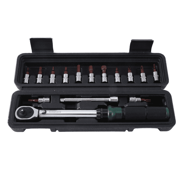 Preset Torque Wrench Set Back Push Torque Wrench Set Universal Auto Repair Tools Black