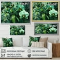 thumbnail image 4 of Designart "Dreamscapes Of Green Orchid Fantasy I" Orchids Floater Framed Canvas Prints, 4 of 5