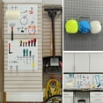 thumbnail image 7 of DAANXW 188PCS Steel Zinc Plated Pegboard Hooks Set, Hooks Available for 1/8 and 1/4" Pegboard(Black), 7 of 7
