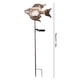 thumbnail image 2 of Lámpara de tierra animal solar de la luz 600/800mAh del búho del LED para la decoración al aire libre del camino, 2 of 8