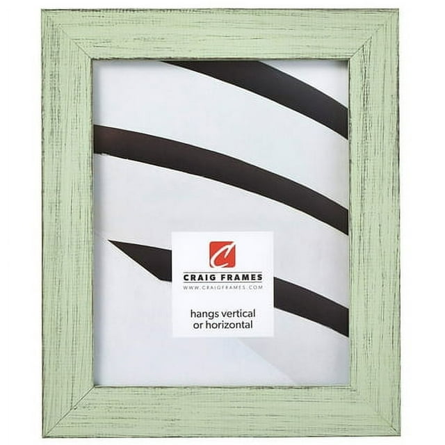 Craig Frames Jasper Picture Frame, 10 x 14 Inch, Country Mint Julep