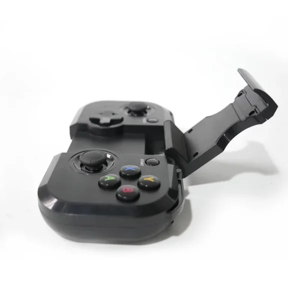 Wireless Bluetooth Video Game Controller with Phone Holder Stand for Android & iOS, PC (Windows7 8 10), Switch & PS3 Black