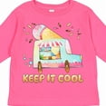 thumbnail image 4 of Inktastic Keep It Cool Ice Cream Truck Boys or Girls Long Sleeve Toddler T-Shirt, 4 of 5