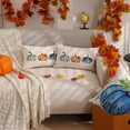 thumbnail image 2 of Fall Pillow Covers 12x20 Inch Fall Thanksgiving Orange Watercolor Lines Pumpkins Lumbar Autumn Pillow Covers Polyester Fall Decoration for Home Couch Y71C12, 2 of 6