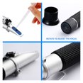 thumbnail image 3 of 0~32% Brix Refractometer Handheld Sugar Concentration ATC Sweetness Tester Fruit Meter For Honey Vegetables With Box ,Easy to Use, 3 of 8