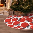 thumbnail image 5 of Sikiie Hand Drawn Tomatoes Nativity Christmas Tree Skirt, Jesus Christian Winter Holiday Tree Mat Decoration(30-48IN)36", 5 of 6