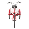 thumbnail image 3 of Bicicleta Urbana Rodada 24 Tricicleta con Canasta Rojo rojo, 3 of 10