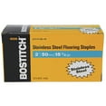 thumbnail image 3 of Bostitch BCS1516SS-1M 15.5-Gauge 2 in. x 1/2 in. Crown Hardwood Flooring Staples (1,000-Pack), 3 of 3
