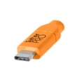 thumbnail image 3 of Tether Tools TetherPro USB-C to 2.0 Micro-B 5-Pin Cable, 15', Orange, 3 of 3