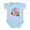Sky Blue, variant on CafePress - Circus 1St Birthday Infant Bodysuit - Baby Light Bodysuit, Size Newborn - 24 Months