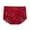 #0438-Red, variant on Bikini Panties for Women Floral Embroidery Briefs Delicate Edge Smooth Romantic Intimates Gift