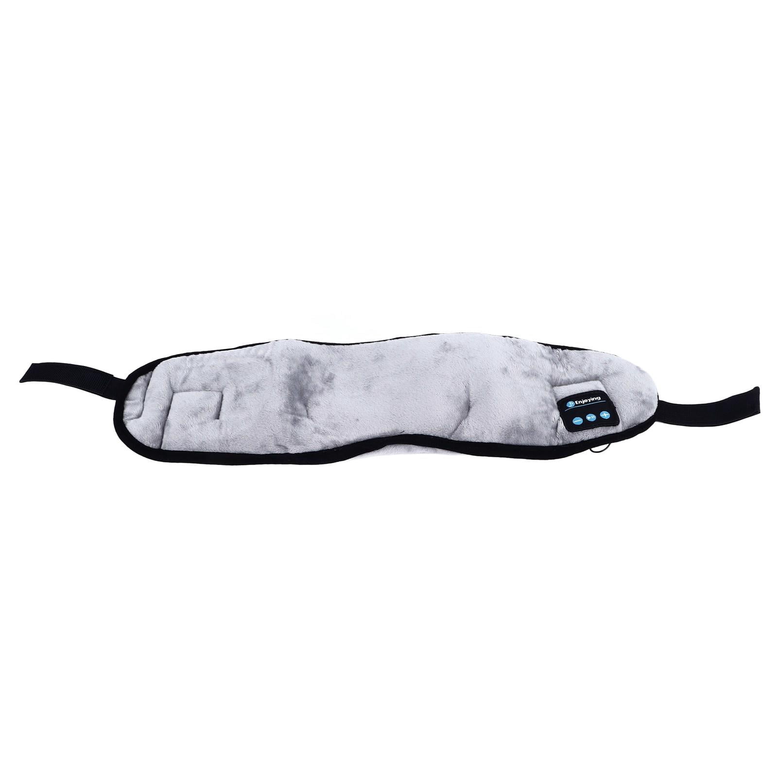 YAHHU Bluetooth Sleep Eye Patch – Ultra‑Soft Velvet, Wireless Music & Call Headphones for Travel, Meditation & Nighttime Use