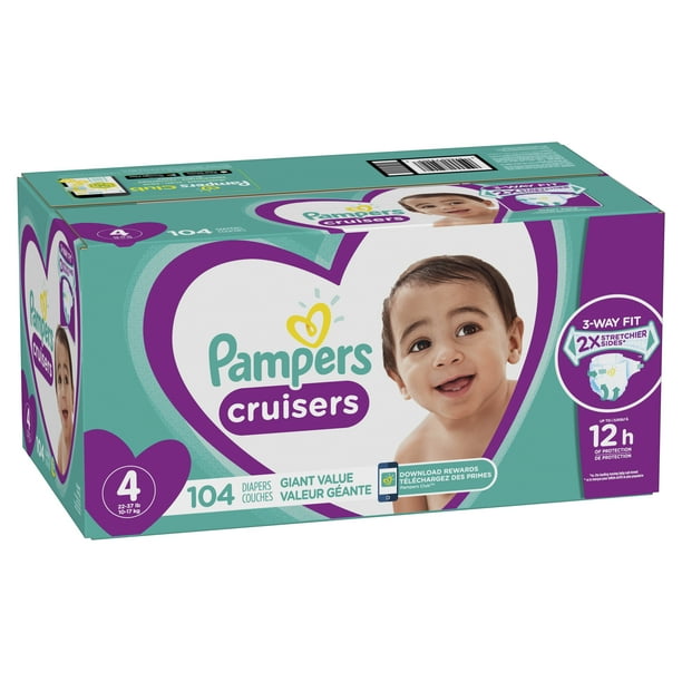 【yuma91221018 】Pampers 4パック Pampers Baby Dry Pants Size 4 Essential Pack 23 per pack
