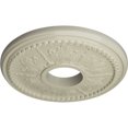thumbnail image 3 of Ekena Millwork 13 7/8"OD x 3 3/4"ID x 1 1/4"P Tirana Ceiling Medallion (Fits Canopies up to 4 3/4"), Hand-Painted Clear Yellow, 3 of 6