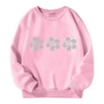 thumbnail image 4 of Girls Pullover Hoodies Graphic Crewneck Long Sleeves Pullover Tops Comfy Plus Size Outwear Coat with Pockets , Sizes 4-18, 4 of 4