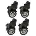 thumbnail image 2 of 2 piezas de ruedas de equipaje de repuesto, cubierta de carrito de ruedas Universal, fácil de instalar, ruedas de maleta resistentes al desgaste para, 2 of 9