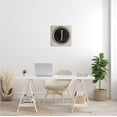 thumbnail image 2 of Letter J Initial Vintage Shape Typewriter Key Typography Gallery-Wrapped Canvas Print Wall Art, 17x17, 2 of 6