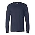 thumbnail image 3 of Hanes T-Shirts à Manches Longues Col Rond ComfortSoft pour Hommes, Lot de 4, TG, Marine, 3 of 4