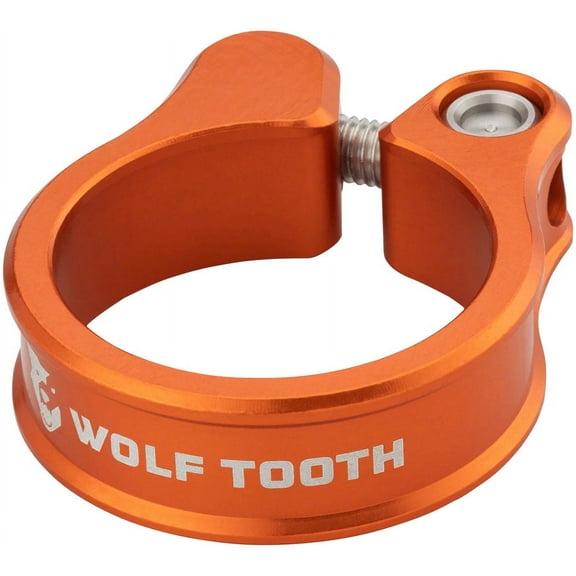 Wolf Tooth Seatpost Clamp 31.8mm Orange