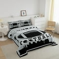thumbnail image 3 of Erosebridal Teen Ball Gaming Football Bedding Twin Comforter Set,Sport Game Down Comforter,Gamer Decoration(Las Vegas),Reversible,Lightweight,2-Piece, 3 of 8