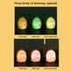 thumbnail image 3 of Noche Led De Dibujos Animados De Silicona, Lámpara De Noche Bonita De Dinosaurio Con Recarga Usb, Luz De Noche De Silicona Para Niños, Luz Táctil Para Regalo De Bebé Yuarrent HA042129-05, 3 of 6