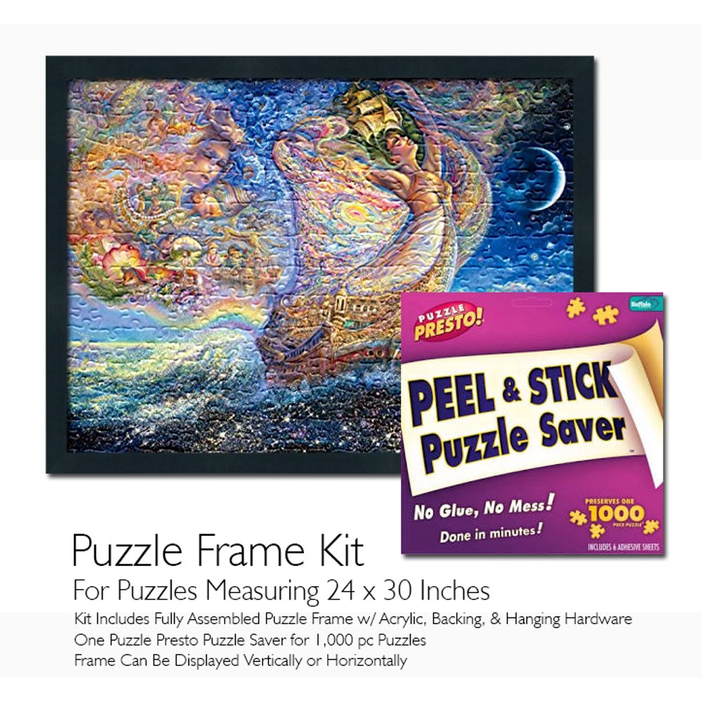Puzzle Presto! Peel & Stick Puzzle Saver The Original and Still the