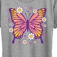 thumbnail image 3 of Instant Message - Mandala Butterfly - Women's Short Sleeve Graphic T-Shirt, 3 of 6