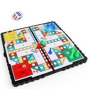 Cheers Foldable Megnatic Flying Ludo Parent Child Interactive Amusement Board Game Toy - image 4 of 5