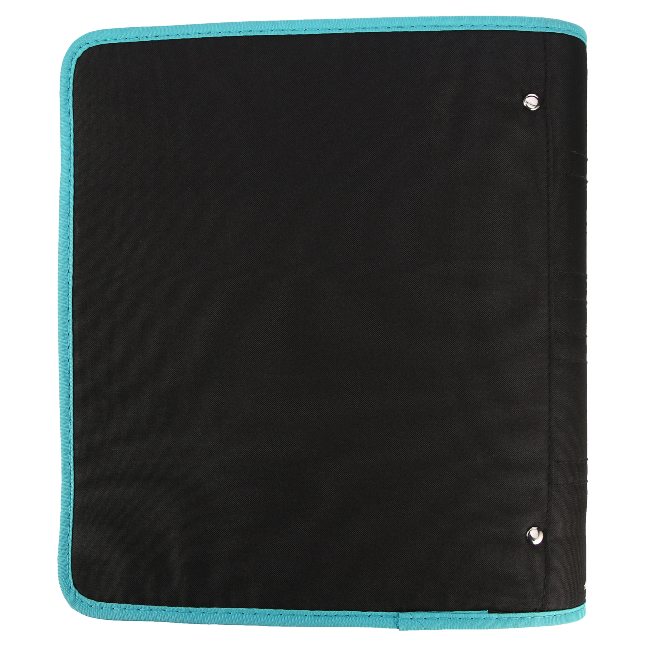 Five Star Xpanz 2" Zipper Binder, 380 Sheet, Round Rings, Teal (28090HZ9)