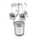 thumbnail image 3 of 2x Tea Light Candle Holder Taper Candle Gifts Candelabros Candelabro giratorio para decoración Holiday Livingroom Día de San Valentín ángel perfecl Portavelas giratorio, 3 of 8