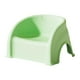 thumbnail image 1 of Taburete pequeño para niños, silla para niños con respaldo, cómodo y antideslizante para cambiar zapatos. Verde, 1 of 9