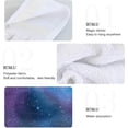thumbnail image 5 of SKYSONIC 2 PCS 12"x17" Hand Towels for Kitchen Blue Galaxy Bathroom Hand Towels Kitchen Towels with Hanging Loop, Hanging Tie Towels, 5 of 6
