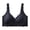 Black, variant on Gyujnb Wireless Seamless Nursing Bra Adjustable Straps Easy Open Drop Cup Side Support Anti Sag Maternity Breastfeeding Bra,L