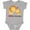AC-Heather Grey, variant on I Love My Grandpa Boys or Girls Baby Bodysuit