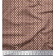 thumbnail image 1 of Soimoi Poly Georgette Fabric Ogee Small Printed Craft Fabric by The Yard 52 Inch Wide, 1 of 3