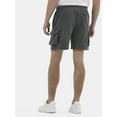 thumbnail image 3 of No Boundaries All Gender Soft Fleece Utility Cargo Shorts, Men's Sizes XS-5XL, 3 of 5