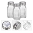 thumbnail image 2 of Shisuyan 6Pcs Multi-functional Seasoning Glass Storage Jar Kitchen Salt Pepper Shakers, 2 of 8