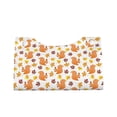thumbnail image 2 of Goofa Cartoon Squirrel Pattern Triangle Square Tissue Box Cover, Modern PVC Leathe Facial Paper Holder,Decorative Holder/Organizer for Bathroom Vanity Countertop, 2 of 9